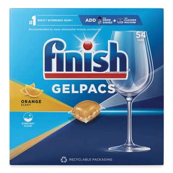 FINISH Dish Detergent Gelpacs - Orange Scent