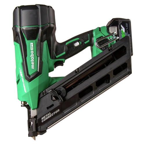 Summer Savings Start Here! Cool Deals on Fans, Tools & Outdoor Equipment | Metabo HPT NR3665DAM 36V Lithium-Ion 2-1/2 in. Cordless Metal Connector Nailer Kit (2.5 Ah) image number 0