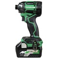 Metabo HPT Clearance | Metabo HPT WH36DCM MultiVolt 36V Brushless Lithium-Ion 4-1/2 in. Cordless Triple Hammer Bolt Impact Driver Kit with 2 Batteries (2.5 Ah) image number 4