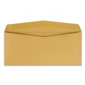 Envelopes & Mailers | Quality Park QUA11562 5 in. x 11.5 in. #14 Commercial Flap Gummed Closure Kraft Envelope - Brown Kraft (500/Box) image number 2
