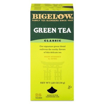 Bigelow Single Flavor Tea - Green (168/Carton)