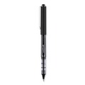 Office Jansan | uni-ball 70128 Bold 1 mm Stick VISION Roller Ball Pen - Black Ink, Gray/Black/Clear Barrel (1 Dozen) image number 2