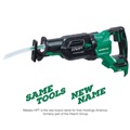 Reciprocating Saws | Metabo HPT CR36DAQ4M MultiVolt 36V Brushless 1-1/4 in. Cordless Reciprocating Saw with Orbital Action (Tool Only) image number 12