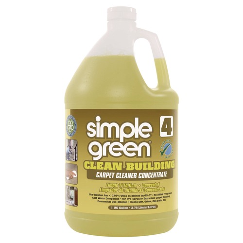 All-Purpose Cleaners | Simple Green 1210000211201 1 Gallon Bottle Unscented Clean Building Carpet Cleaner Concentrate image number 0