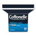 Mops | Cottonelle 10358CT 5 in. x 7.25 in. 1-Ply Fresh Care Flushable Cleansing Cloths - White (8/Carton) image number 0