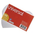 Office Jansan | Universal UNV47200EE 3 in. x 5 in. Unruled Index Cards - White (100/Pack) image number 1