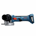 Angle Grinders | Bosch GWS18V-8B15 18V Brushless Lithium-Ion 4-1/2 in. Cordless Angle Grinder Kit (4 Ah) image number 2