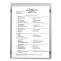 Office Jansan | C-Line 83911 Super Heavyweight 8-1/2 in. x 11 in. Magnetic Shop Ticket Holders with 15 Sheet Capacity - Clear (15/Box) image number 1