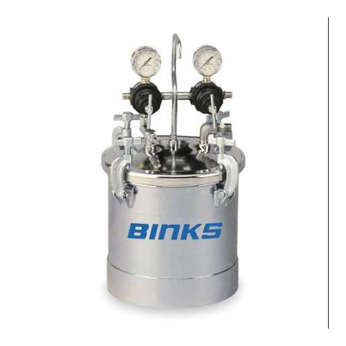 Paint Sprayers | Binks 83C-220 2.5  Gauge Code Pressure Tank Assembly image number 0