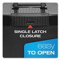 Office Jansan | Pendaflex 20861 13.5 in. x 10.25 in. x 10.88 in. Portable Letter Size File Box - Black image number 4