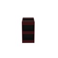  | Alera ALEVA542822MY 15.63 in. x 20.5 in. x 28.5 in. Valencia Series 2-Drawer Full File Pedestal - Mahogany image number 4