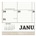 Calendars & Planners | House of Doolittle 319 14.88 in. x 12 in. 12-Month (Jan-Dec 2026) Recycled Monthly Horizontal Wall Calendar - White/Sand Sheets image number 1