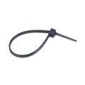Office Cable Management | Tatco 22500 Nylon Cable Ties, 4 X 0.06, 18 Lb, Black, 1,000/pack image number 2