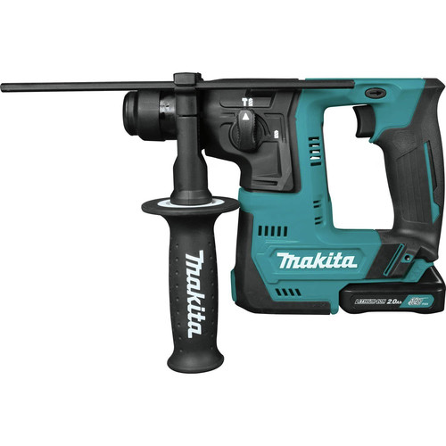 Rotary Hammers | Makita RH02R1 12V max CXT Lithium-Ion 9/16 in. Rotary Hammer Kit, accepts SDS-PLUS bits (2.0Ah) image number 0