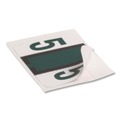Labels | Smead 67375 1 in. x 1.25 in. 5 Numerical End Tab File Folder Labels - White (1-Roll) image number 3