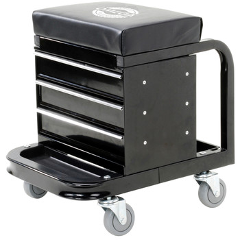 SHOP EQUIPMENT | OMEGA 92450 Creeper Seat with Tool Box, 450 lbs. Capacity