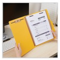 Office Jansan | Universal UNV10204 Bright Colored Pressboard Classification Folders - Letter, Yellow (10/Box) image number 3