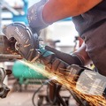 Angle Grinders | Makita GAG14Z 40V MAX XGT Brushless Lithium‑Ion Cordless 4‑1/2 in. / 6 in. Paddle Switch Angle Grinder with Electric Brake (Tool Only) image number 6