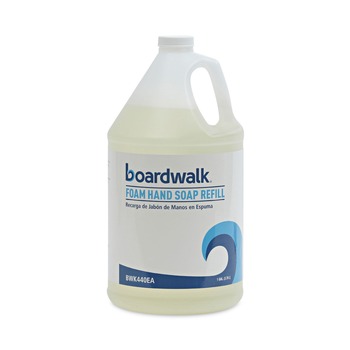 Boardwalk 1 Gallon Bottle Herbal Mint Scent Foaming Hand Soap