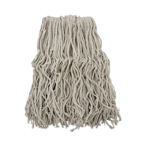 Just Launched | Boardwalk BWKCM02032S #32 Cut-End Cotton Mop Head - White (12/Carton) image number 0