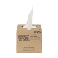 Cleaning & Disinfecting Wipes | Sellars 18309 1-Ply 9 x 10.25 Clean Task Utility Wipers - White (24/Carton) image number 2