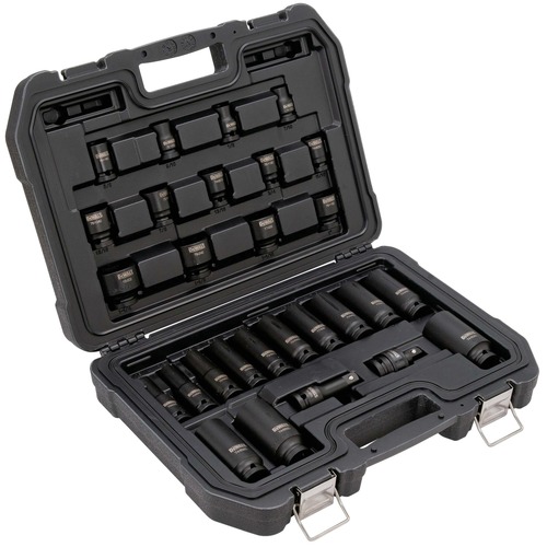 Sockets | Dewalt DWMT19244 (28-Piece) 1/2 in. Drive 6-Point Standard and Deep Impact Socket Set image number 0