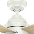 Ceiling Fans | Casablanca 59413 54 in. Daphne Ceiling Fan with Light and Integrated Wall Control (Fresh White) image number 6
