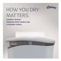 Paper Towels and Napkins | Kleenex 46321 2-Ply 8 in. x 9.4 in. Reveal Multi-Fold Towels - White (16/Carton) image number 6