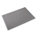  | Crown FL 2436GY 36 in. x 60 in. Ribbed Vinyl Anti-Fatigue Mat - Black image number 0