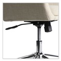 Office Chairs | Alera ALEWS4251 18.9 in. to 22.24 in. Seat Height Mid-Century Task Chair Supports Up to 275 lb - Cream Seat/Cream Back image number 4