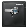 Office Jansan | SentrySafe SFW123BSC 1.23 cu. ft. Fire-Safe with Biometric and Keypad Access - Black image number 0