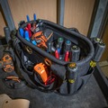 Cases and Bags | Klein Tools 5144BHB14OS Hard-Body 29-Pocket Aerial Bucket - Black image number 5