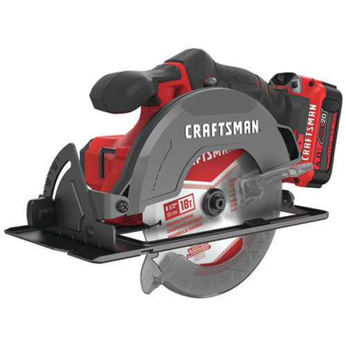 Factory Reconditioned Craftsman Cmcs500m1r 20v Variable Speed Lithium Ion 6 1 2 In Cordless Circular Saw Kit 4 Ah Cpo Outlets