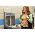 Water Dispensers | Elkay LZS8WSLK EZH2O Bottle Filling Station with Single ADA Cooler, Filtered/8 GPH (Light Gray) image number 1