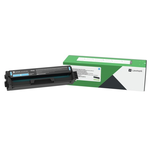 Ink & Toner | Lexmark C3210C0 C3210C0 1,500 Page-Yield Return Program Toner - Cyan image number 0