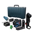Laser Levels | Factory Reconditioned Bosch GLL330-42CGL-RT 12V MAX 360 Degrees Connected Green-Beam 3-Plane Leveling and Alignment Laser Kit (2 Ah) image number 0