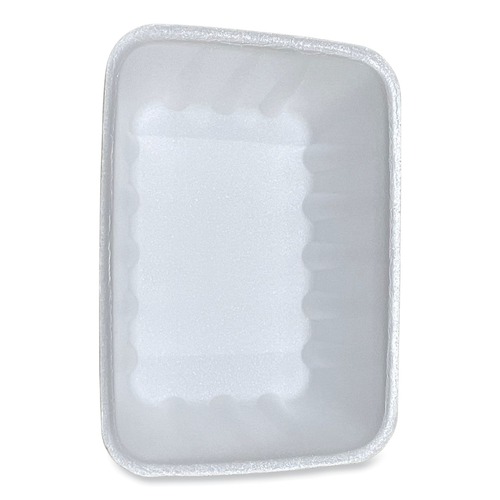 New Year New Savings! Save $25 off $150 | GEN 42WH 8.75 in. x 6.32 in. x 2.25 in. #42K Meat Trays - White (252/Carton) image number 0
