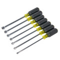 Hand Tool Sets | Klein Tools 647M 7-Piece 6 in. Shafts Magnetic Nut Drivers Set image number 2