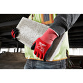 Work Gloves | Milwaukee 48-22-8902B 12-Piece Cut Level 1 Nitrile Dipped Gloves image number 4