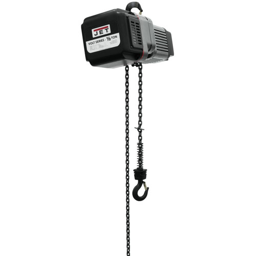 JET VOLT-050-03P-10 1/2 Ton 3-Phase 460V Electric Chain Hoist with 10 ft. Lift image number 0