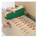 Office Jansan | Smead 74226 3.5 in. Expansion Colored File Pockets - Legal, Green image number 5