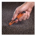 Office Jansan | Great Neck 2SBK 9 mm/18 mm Knife Snap-Off Utility Knife Set - Orange/Black image number 10