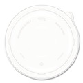 Cups and Lids | Dart PP2432BDL 8.28 in. Diameter x 1.16 in. Height Dome Covers and Lids For 24 oz. to 32 oz. Containers - Clear (300/Carton) image number 2