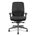 Office Chairs | HON HONNR12SAMC10BT Nucleus Series 16.63 to 21.13 Seat Height Supports Up to 300 lb Recharge Task Chair - Black Seat/Back, Black Base image number 1