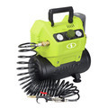 Portable Air Compressors | Sun Joe IONAIR 40V 4.0 Ah Cordless 1.6 Gallon Air Compressor 115 Max PSI w/Inflator Accessories image number 1