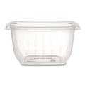 Food Trays, Containers, and Lids | Dart C16SB 8.5 in. x 8.5 in. x 1.96 in. 16 oz. Plastic Bowls - Square Clear (504/Carton) image number 3