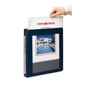 Office Jansan | Avery 68052 11 in. x 8.5 in. 3 Rings 0.5 in. Capacity Framed View Heavy-Duty Binders - White image number 2