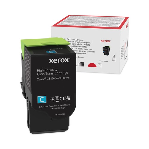 Ink & Toner | Xerox 006R04365 006R04365 5,500 Page-Yield High-Yield Toner - Cyan image number 0
