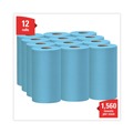  | WypAll 35411 X60 9.8 in. x 13.4 in. Cloths - Small, Blue (130/Roll, 12 Rolls/Carton) image number 2