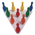 Toys | Champion Sports BP10CLR Plastic Bowling Pin Set - Assorted Colors (10/Set) image number 3